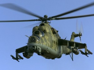 MI-24 Military Helicopter